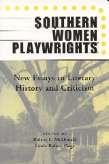 front cover of Southern Women Playwrights