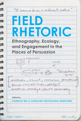 front cover of Field Rhetoric