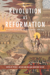 front cover of Revolution as Reformation