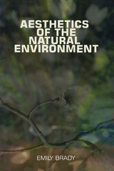 front cover of Aesthetics of the Natural Environment