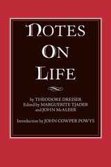front cover of Notes on Life