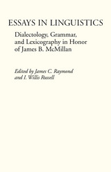 front cover of Essays in Linguistics