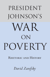 front cover of President Johnson's War On Poverty