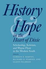 front cover of History and Hope in the Heart of Dixie