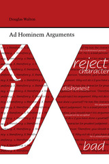 front cover of Ad Hominem Arguments