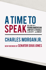 front cover of A Time to Speak