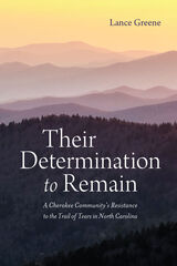 front cover of Their Determination to Remain