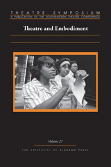 front cover of Theatre Symposium, Vol. 27