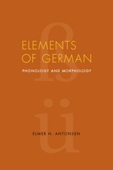 front cover of Elements of German