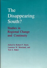 front cover of The Disappearing South?