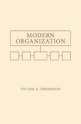 front cover of Modern Organization