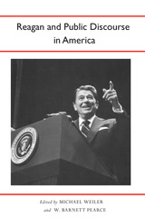 front cover of Reagan and Public Discourse in America