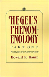 front cover of Hegel's Phenomenology, Part 1