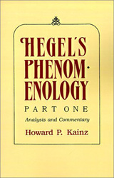 front cover of Hegel's Phenomenology, Part 1