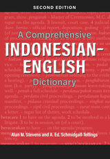 front cover of A Comprehensive Indonesian–English Dictionary