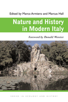 front cover of Nature and History in Modern Italy