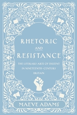 front cover of Rhetoric and Resistance