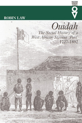 front cover of Ouidah