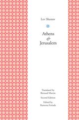 front cover of Athens and Jerusalem