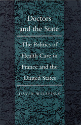 front cover of Doctors and the State