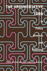 front cover of The Argumentative Turn in Policy Analysis and Planning