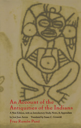 front cover of An Account of the Antiquities of the Indians