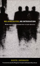 front cover of No Apocalypse, No Integration