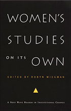 front cover of Women's Studies on Its Own
