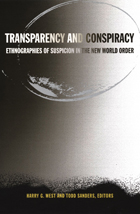 front cover of Transparency and Conspiracy