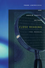 front cover of Close Reading