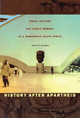 front cover of History after Apartheid