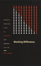 front cover of Working Difference