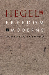 front cover of Hegel and the Freedom of Moderns