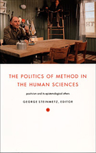 front cover of The Politics of Method in the Human Sciences