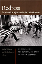 front cover of Redress for Historical Injustices in the United States