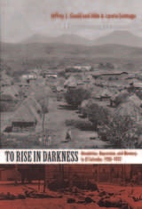 front cover of To Rise in Darkness