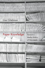 front cover of Paper Knowledge