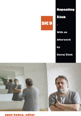 front cover of Repeating Žižek