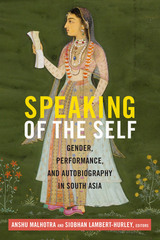 front cover of Speaking of the Self