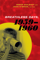 front cover of Breathless Days, 1959-1960