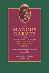 front cover of The Marcus Garvey and Universal Negro Improvement Association Papers, Volume XIII