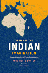 front cover of Africa in the Indian Imagination