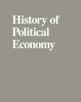 front cover of The Role of Government in the History of Economic Thought