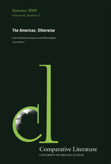 front cover of The Americas, Otherwise, Volume 61