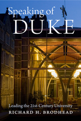 front cover of Speaking of Duke