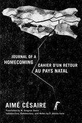 front cover of Journal of a Homecoming / Cahier d'un retour au pays natal