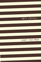 front cover of Anti-Crisis