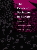 front cover of The Crisis of Socialism in Europe