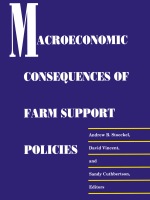 front cover of Macroeconomic Consequences of Farm Support Policies