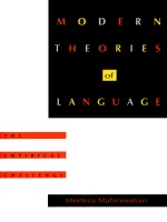 front cover of Modern Theories of Language